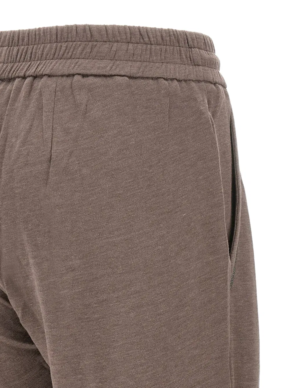 elasticated monile detail trousers