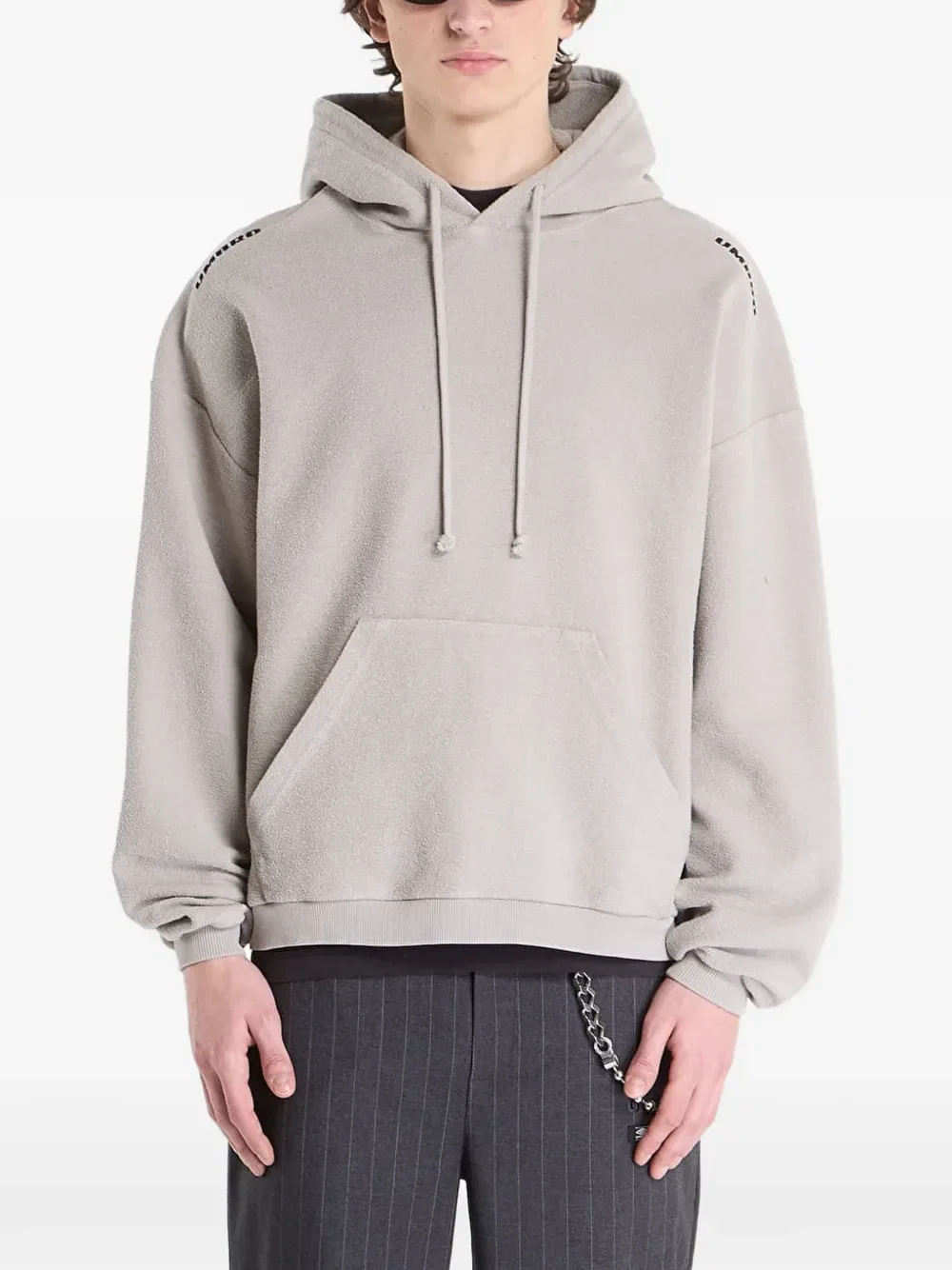 x Slam Jam lasered masked Hoodie