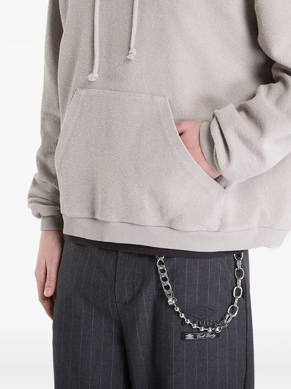 x Slam Jam lasered masked Hoodie