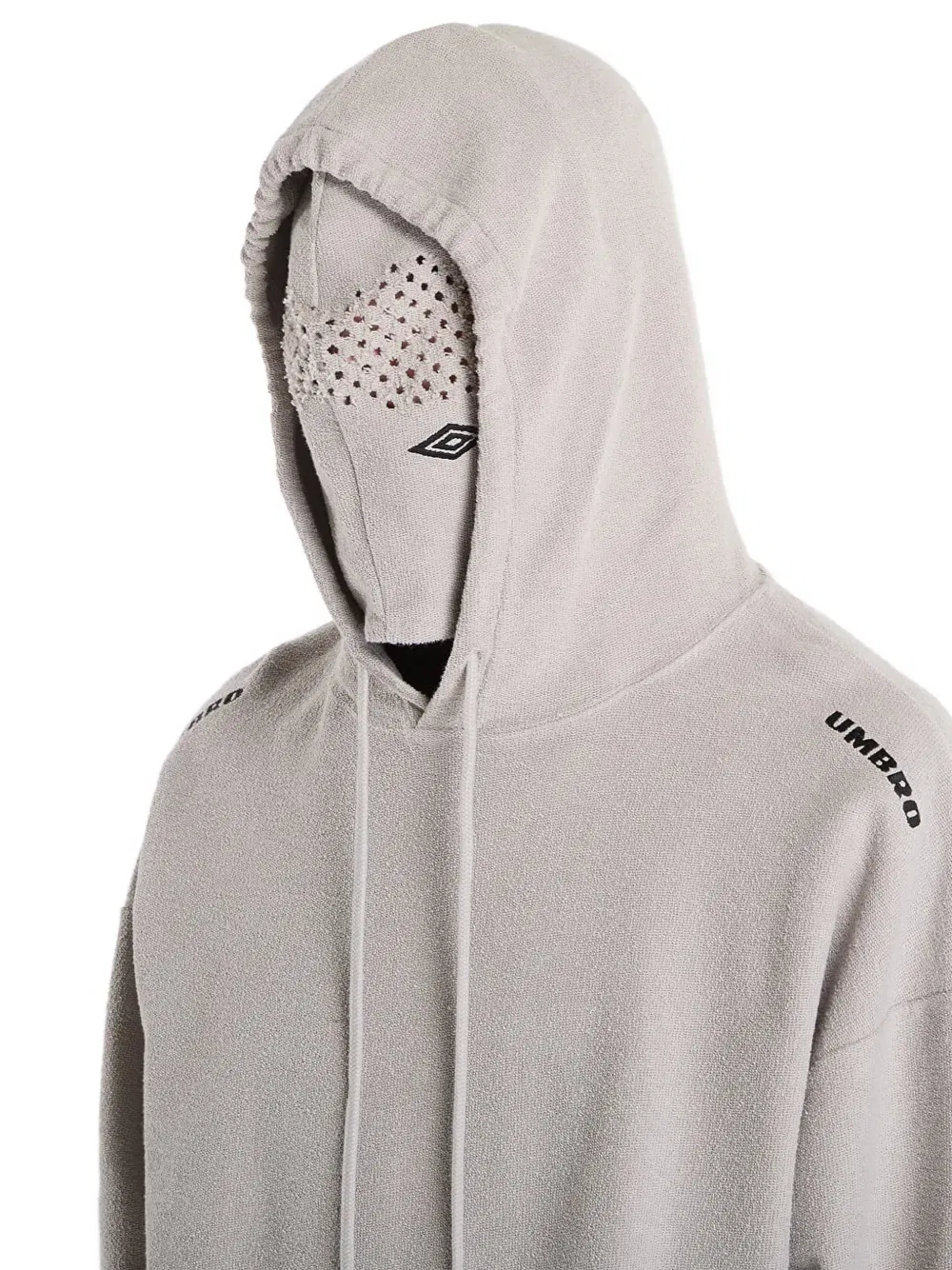 x Slam Jam lasered masked Hoodie