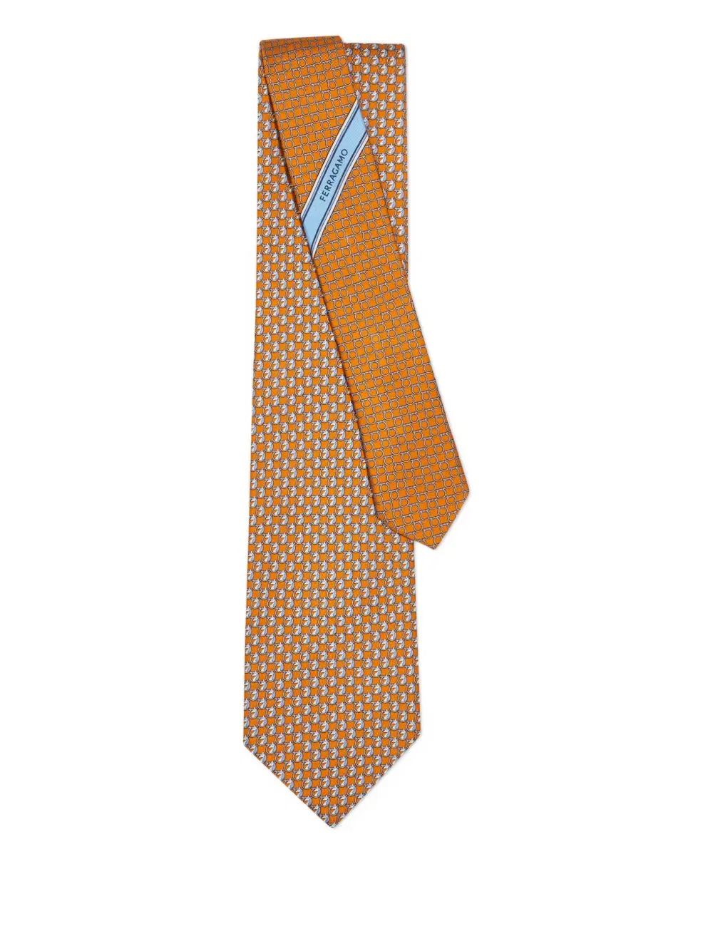 gancini-horse-print tie