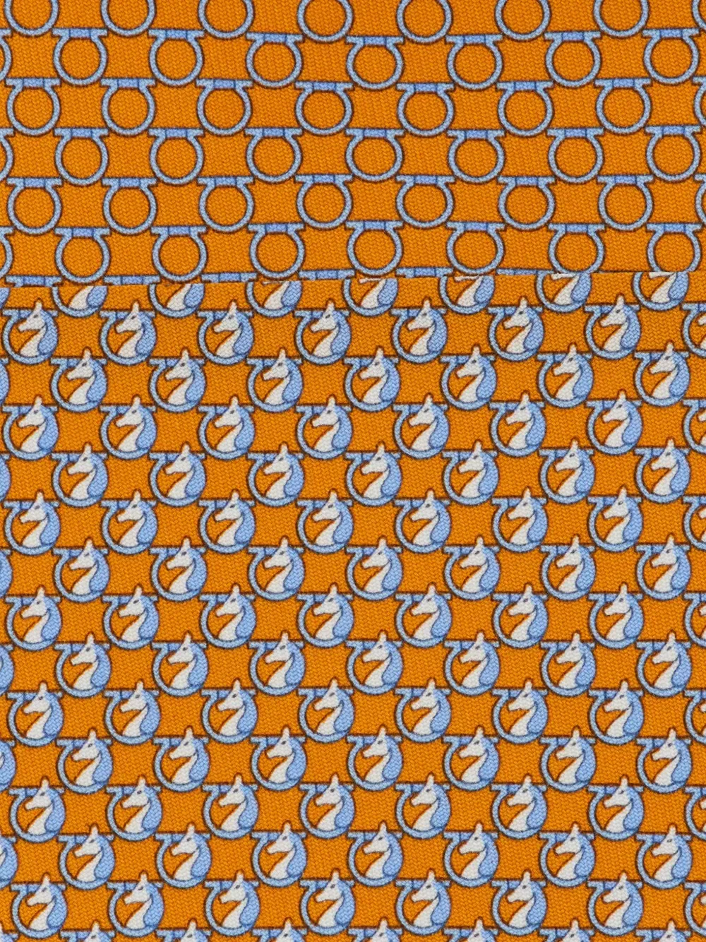 gancini-horse-print tie