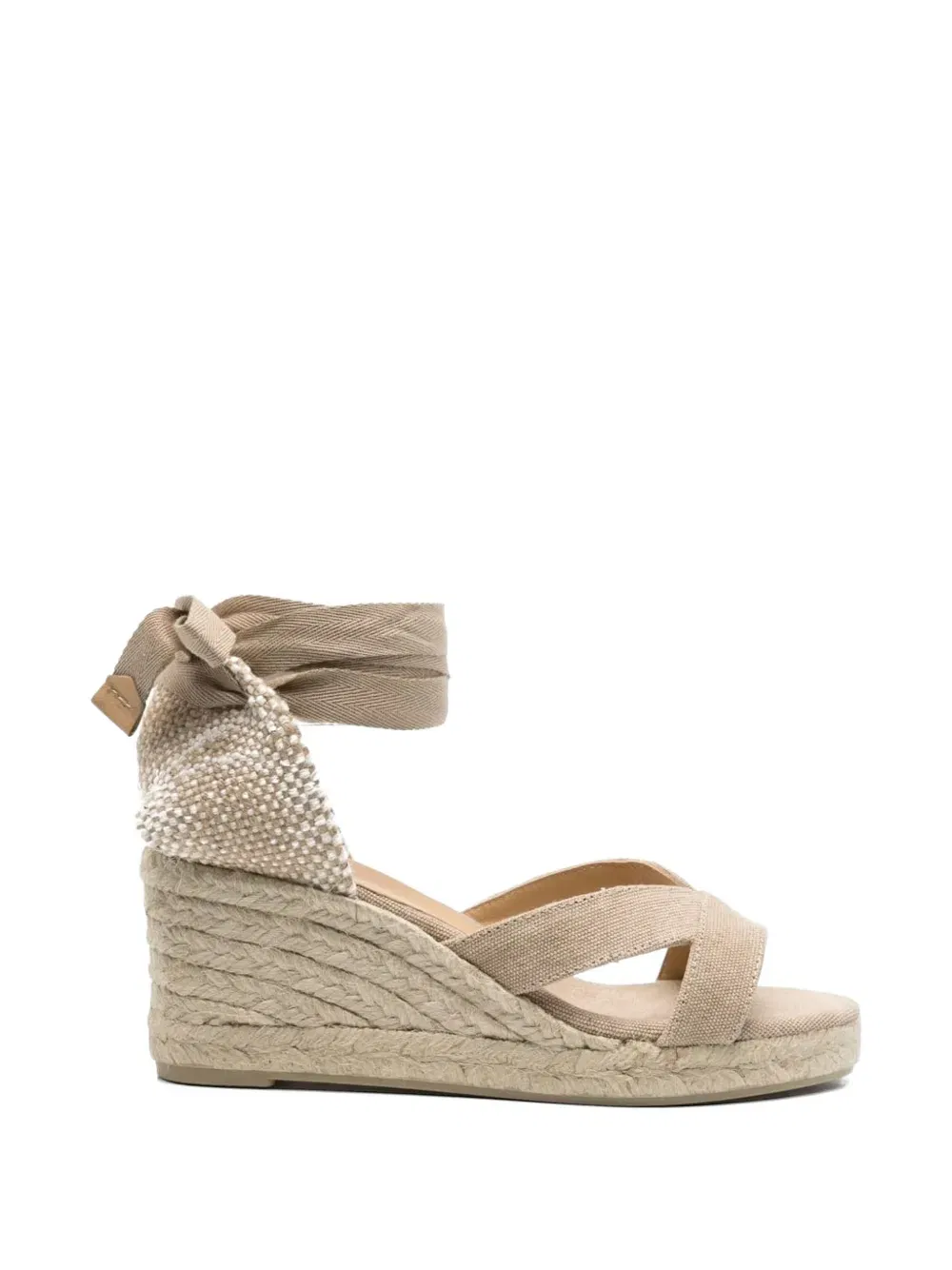 Bailey cross-strap beaded espadrilles