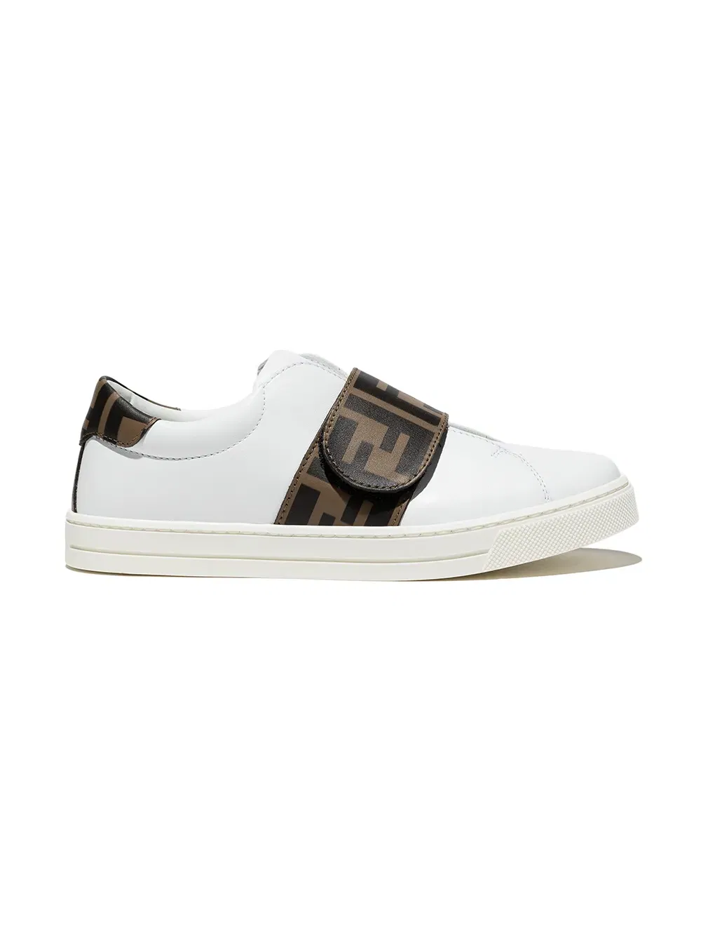 logo-strap low-top sneakers