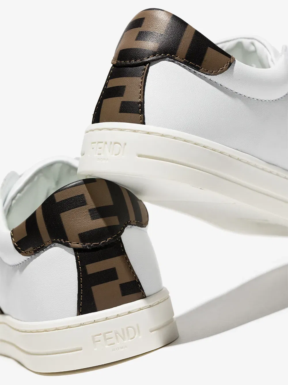 logo-strap low-top sneakers