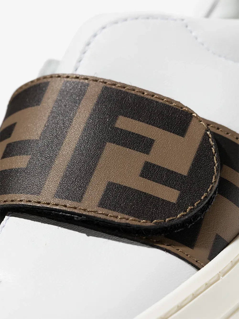 logo-strap low-top sneakers