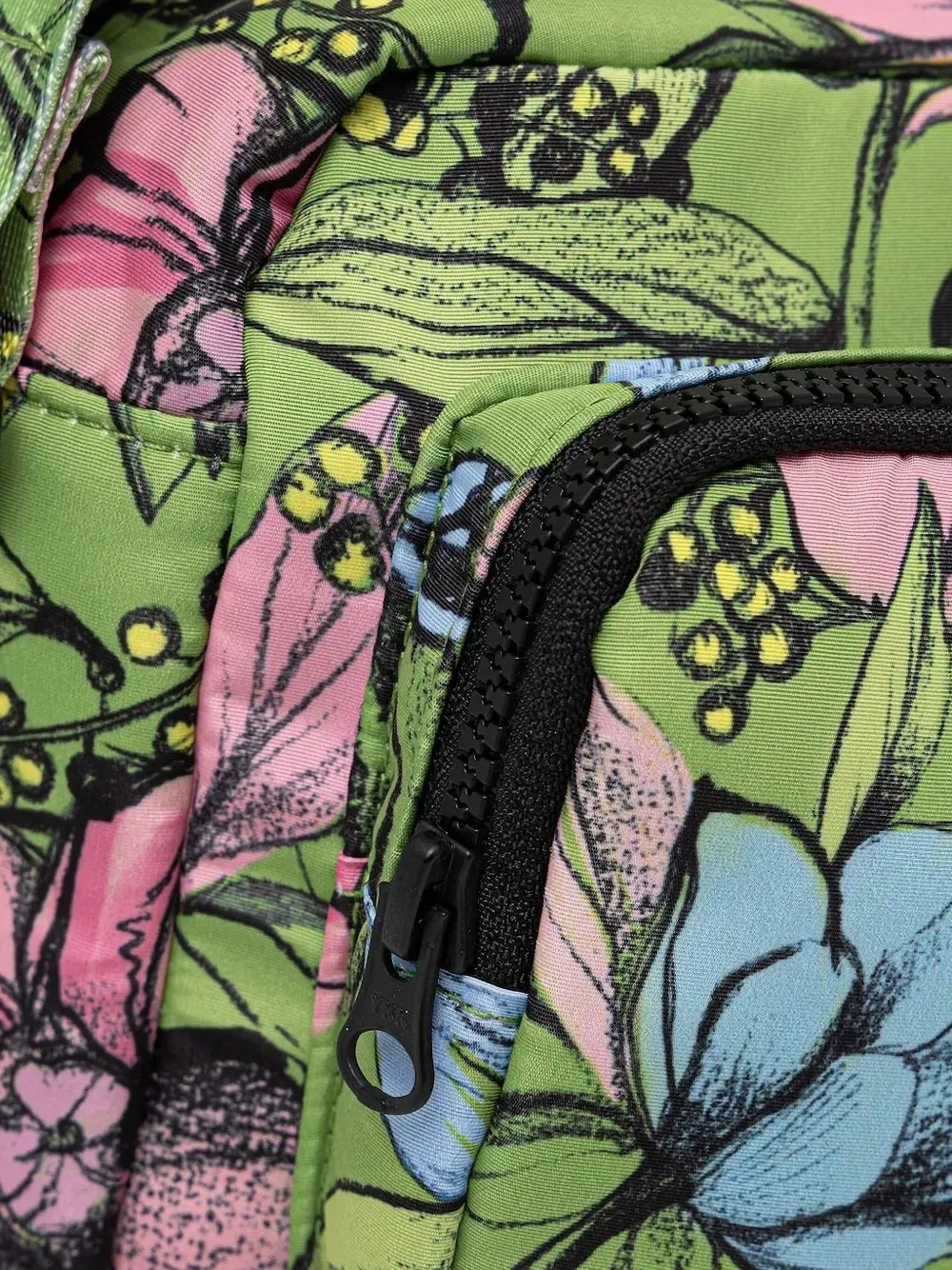 floral-print cross body bag