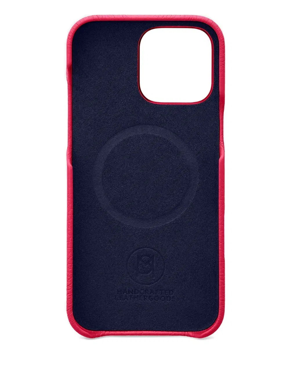 iPhone 16 Pro raised camera leather phone case