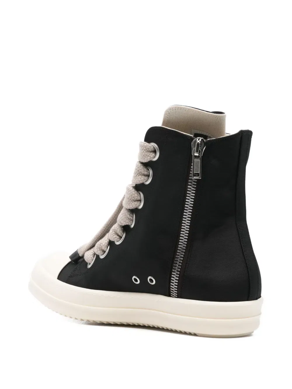 high-top lace-up fastening sneakers