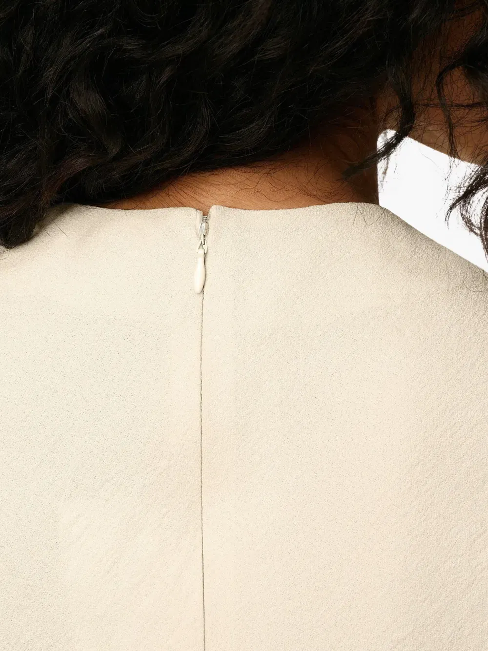 raw-edge sleeveless top