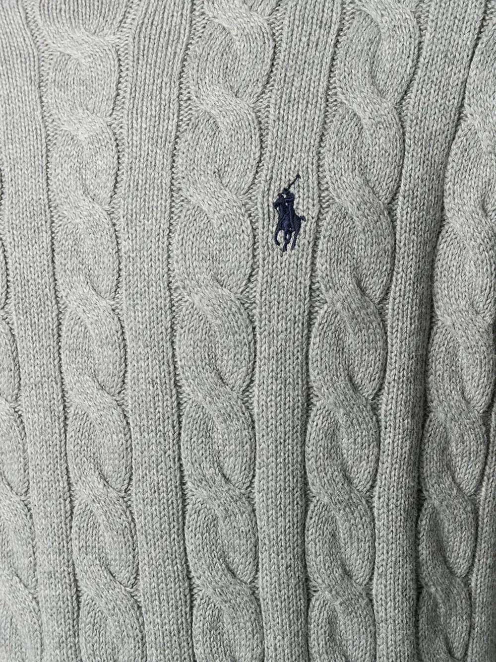 cable knit knitted sweatshirt