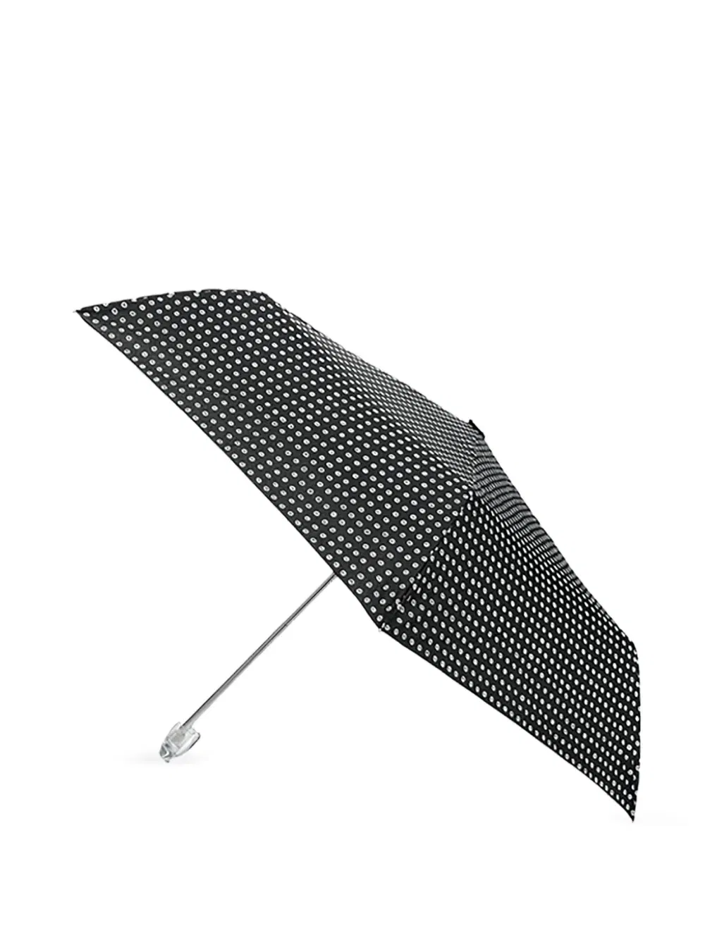 polka-dot umbrella