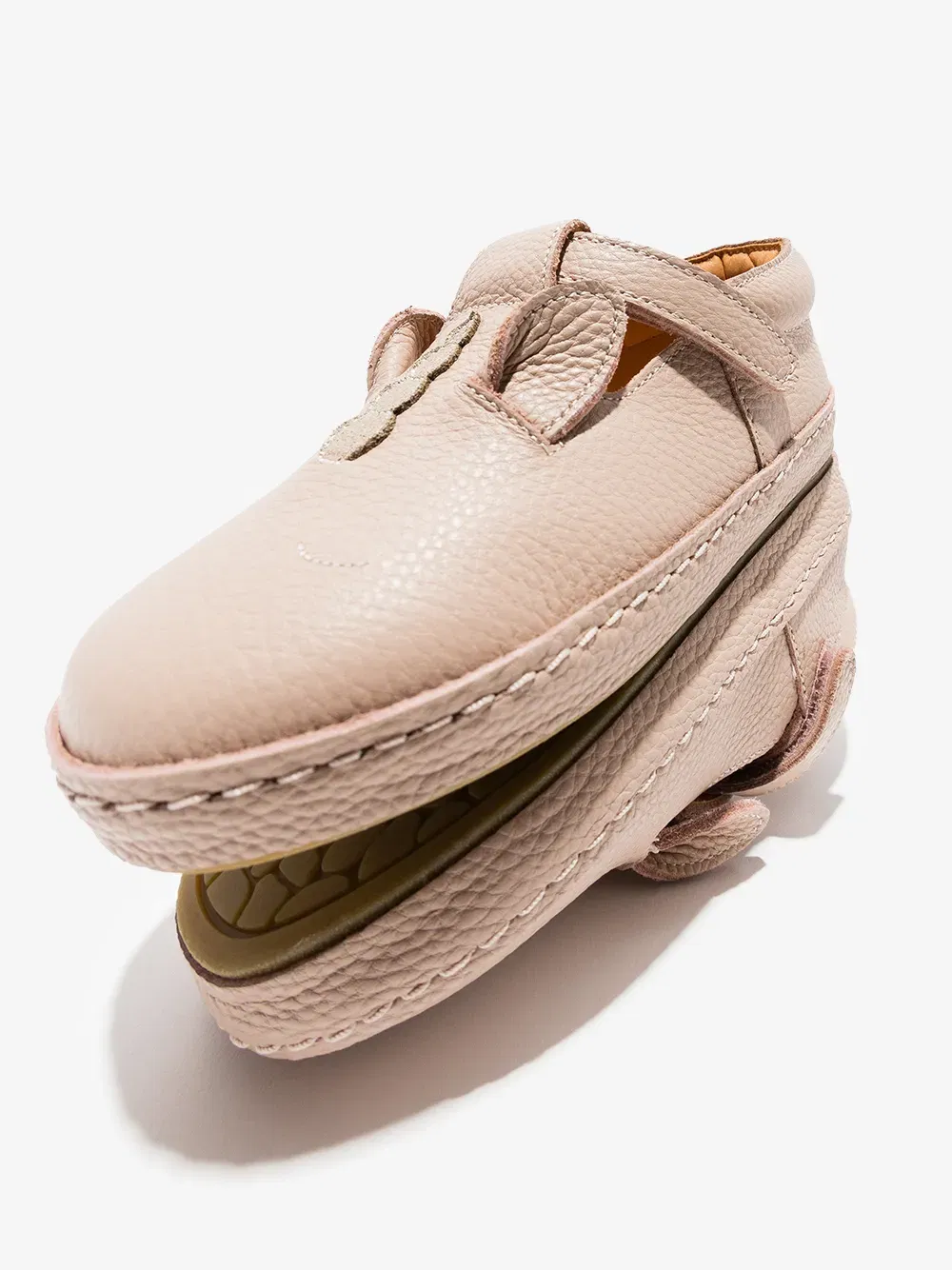 glitter applique strap loafer