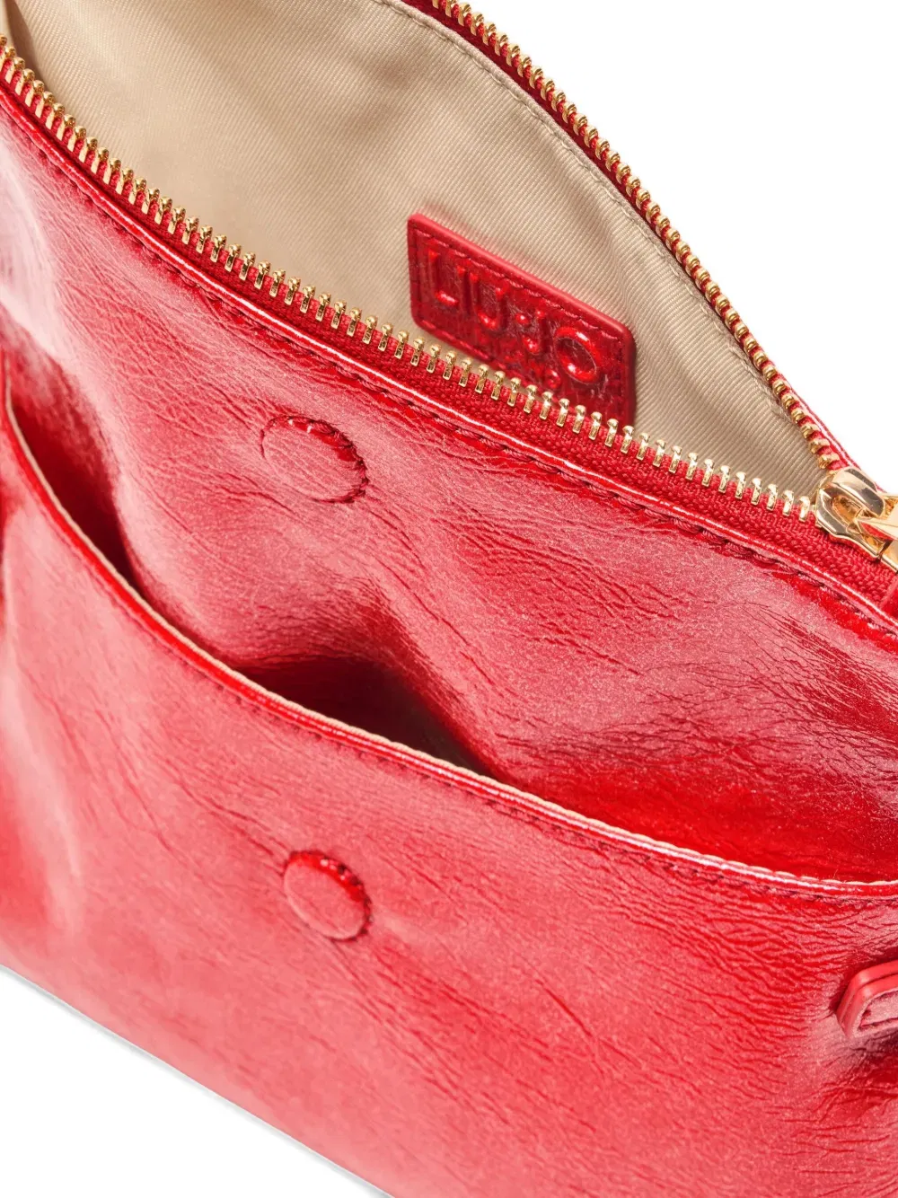Glossy shoulder bag