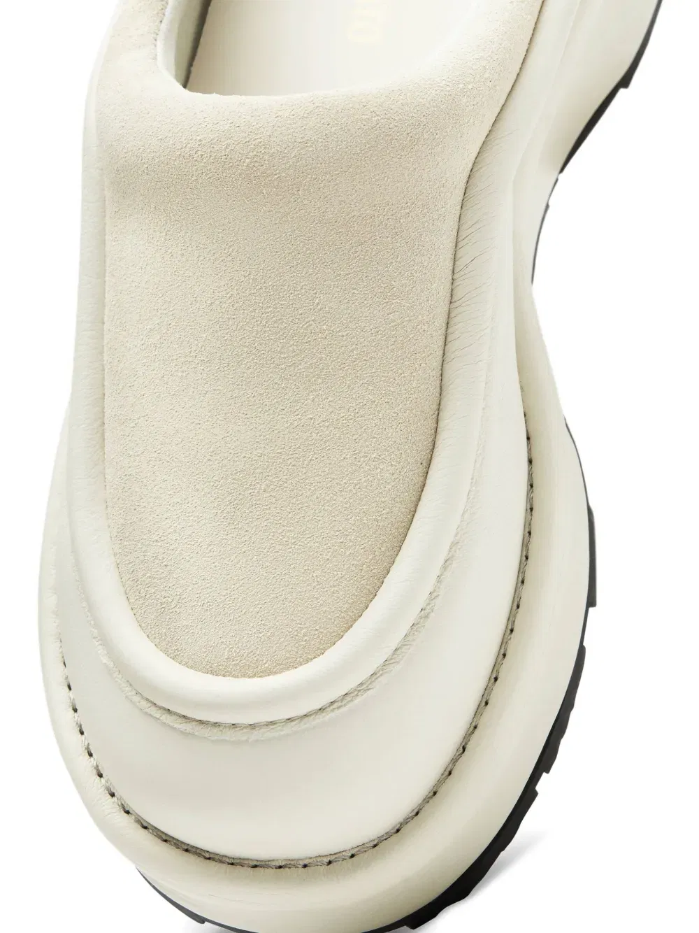 Pillow slip-on sculpted mules