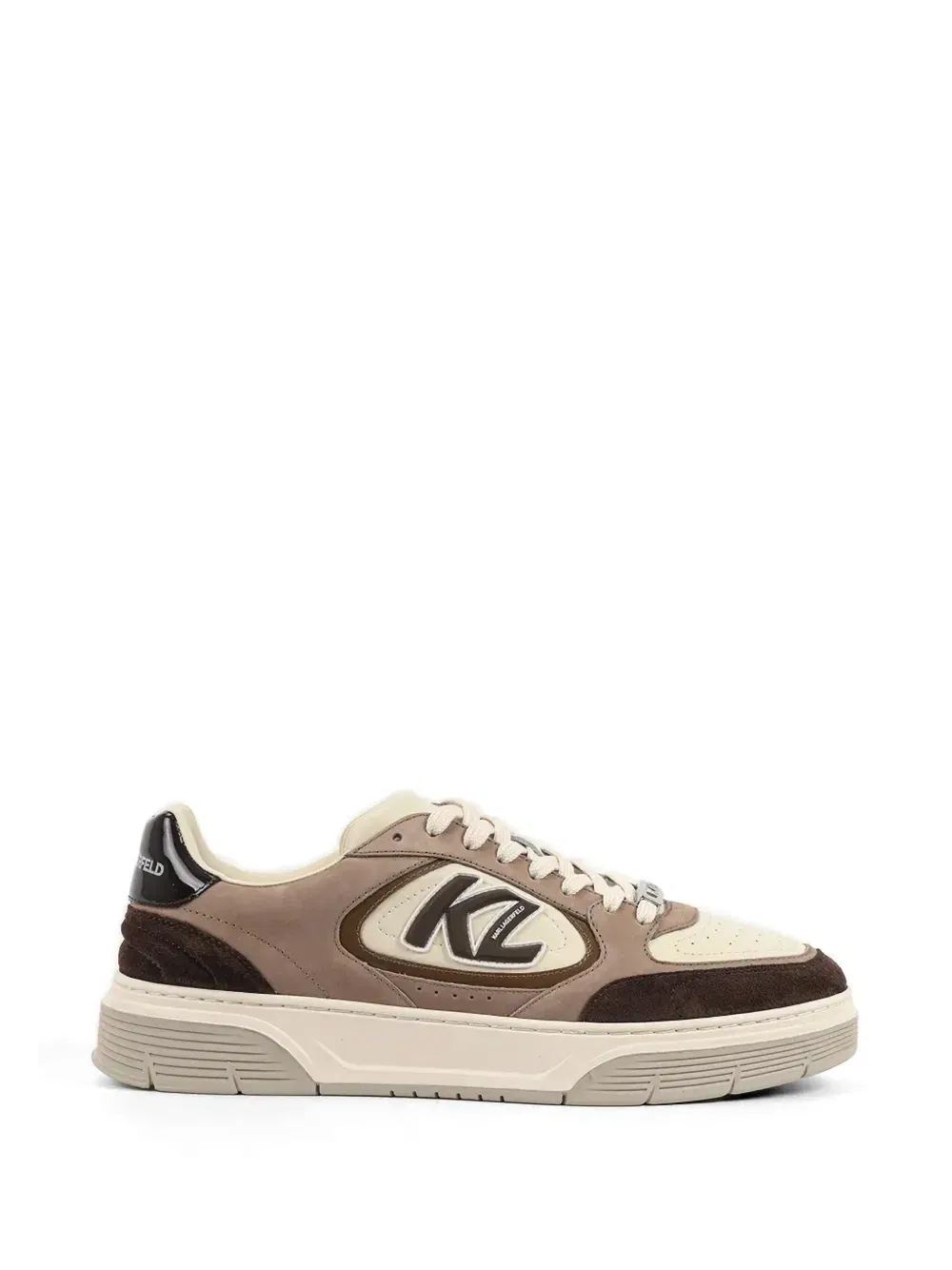 Kourtney logo-patch panelled sneakers