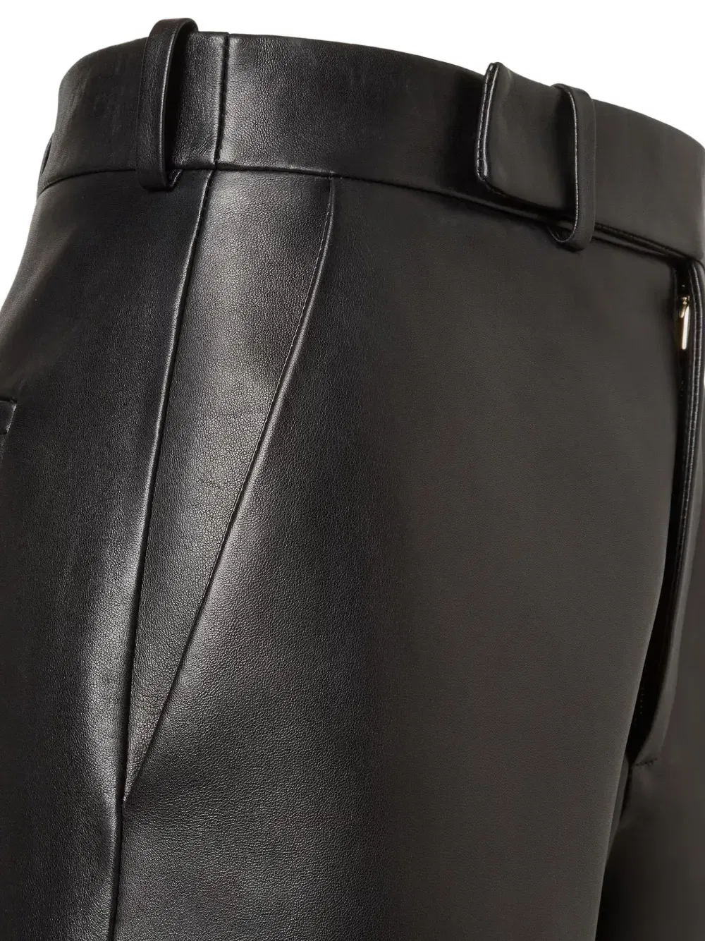 lambskin pants