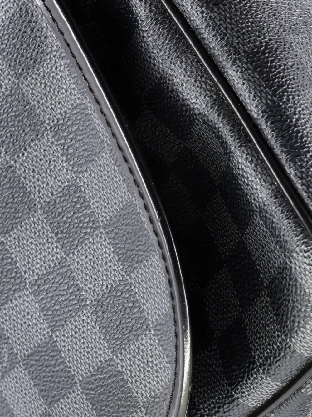 Renzo Messenger Bag Damier Graphite crossbody bag