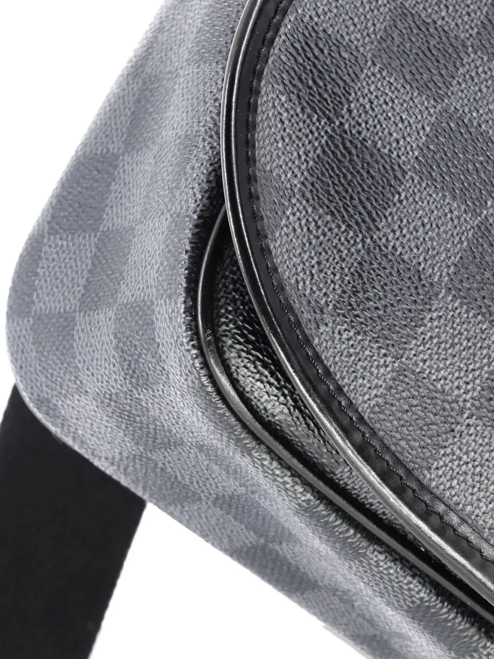 Renzo Messenger Bag Damier Graphite crossbody bag