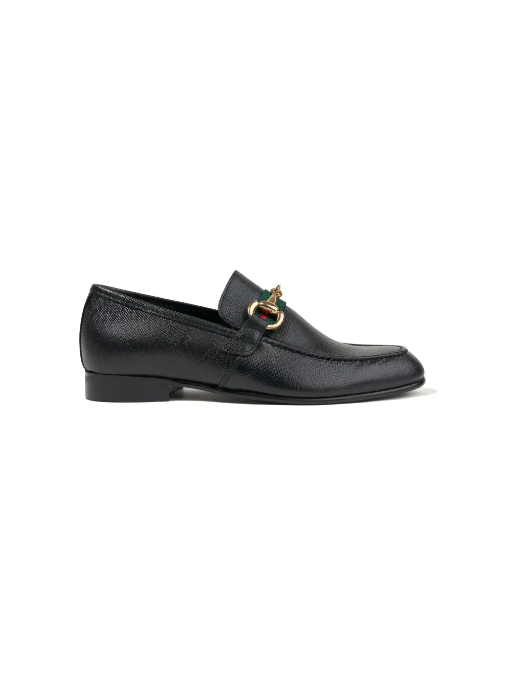 horsebit-detail leather mocassins