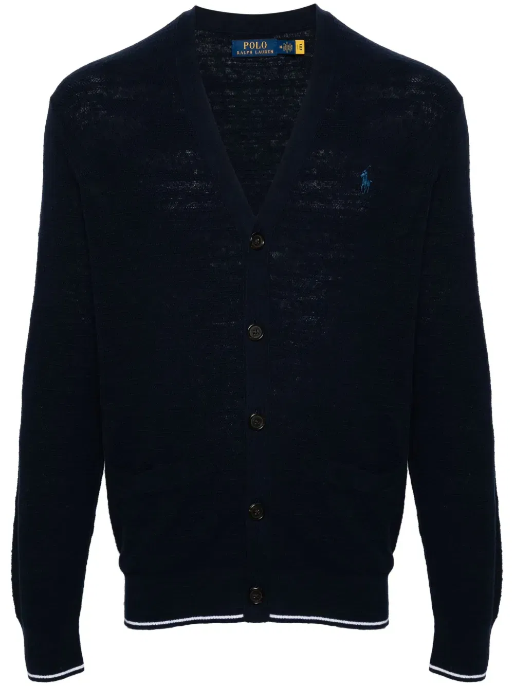 Polo Pony-embroidery cardigan