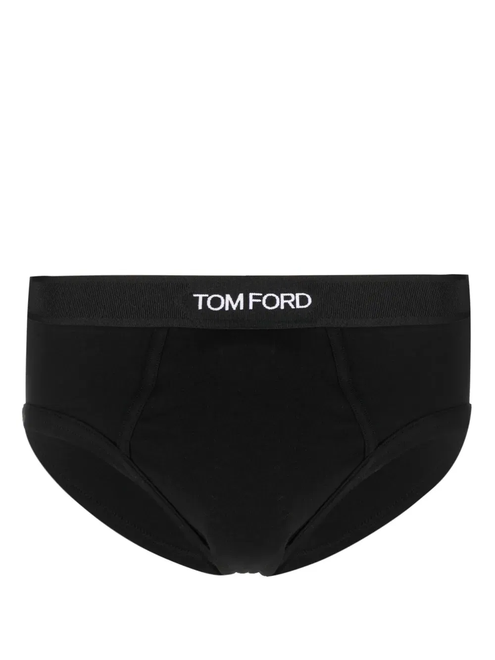 logo-waist cotton briefs (pack of two)