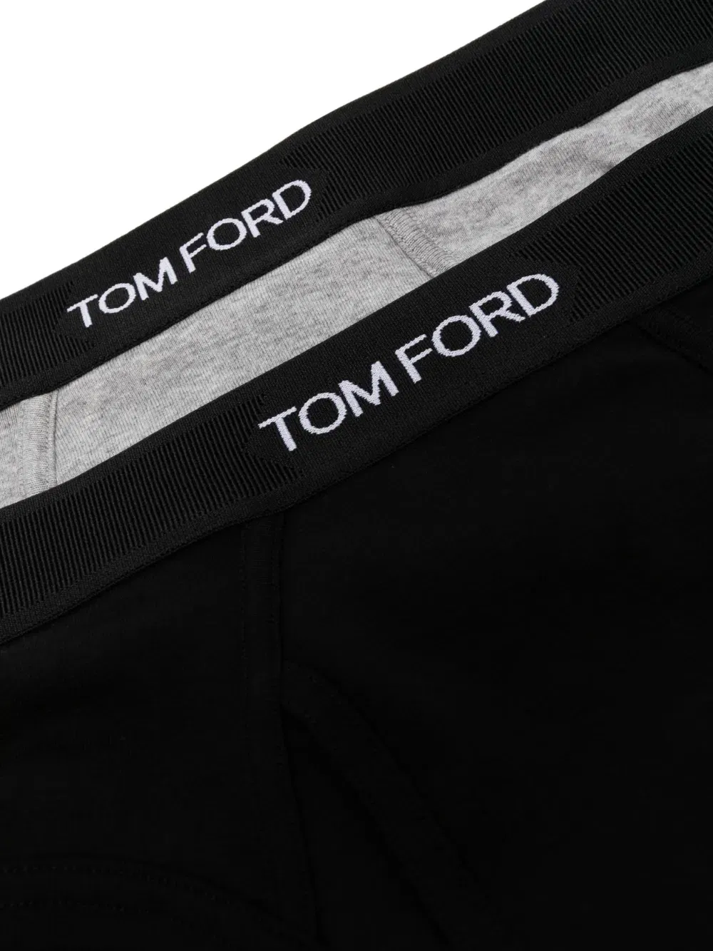 logo-waist cotton briefs (pack of two)