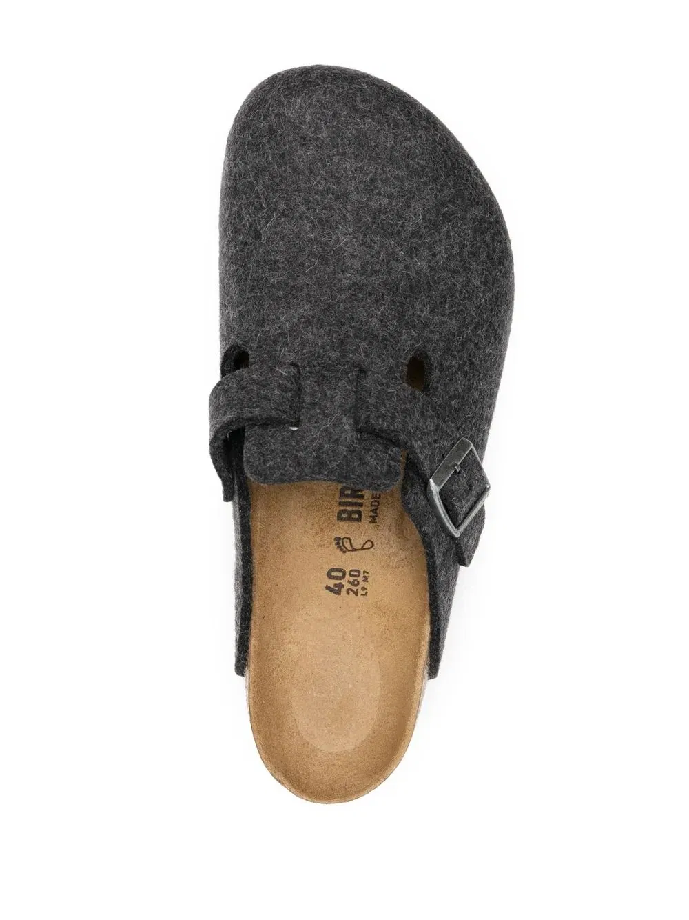 Boston round-toe slippers