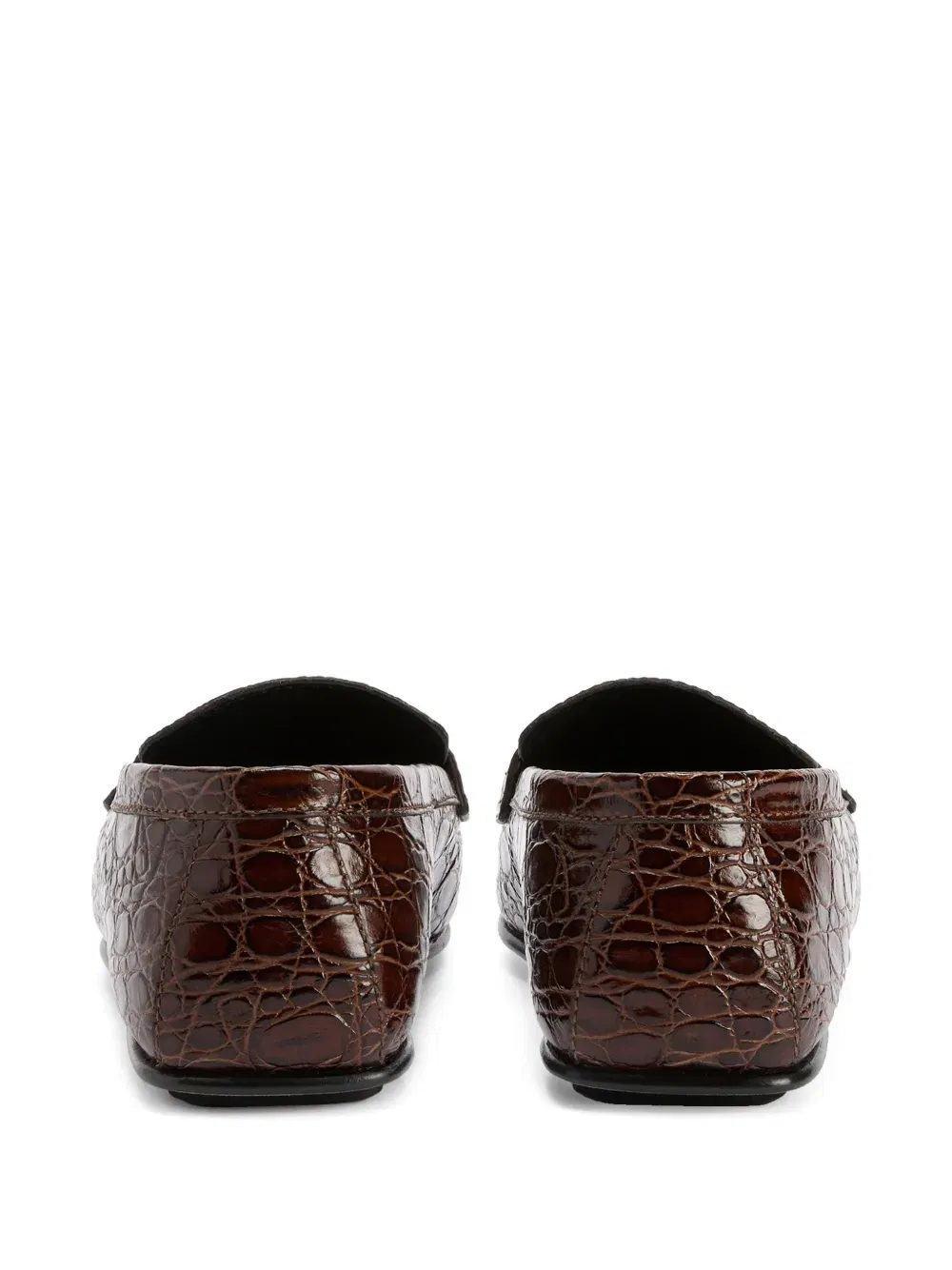 Cristophe crocodile-embossed loafers