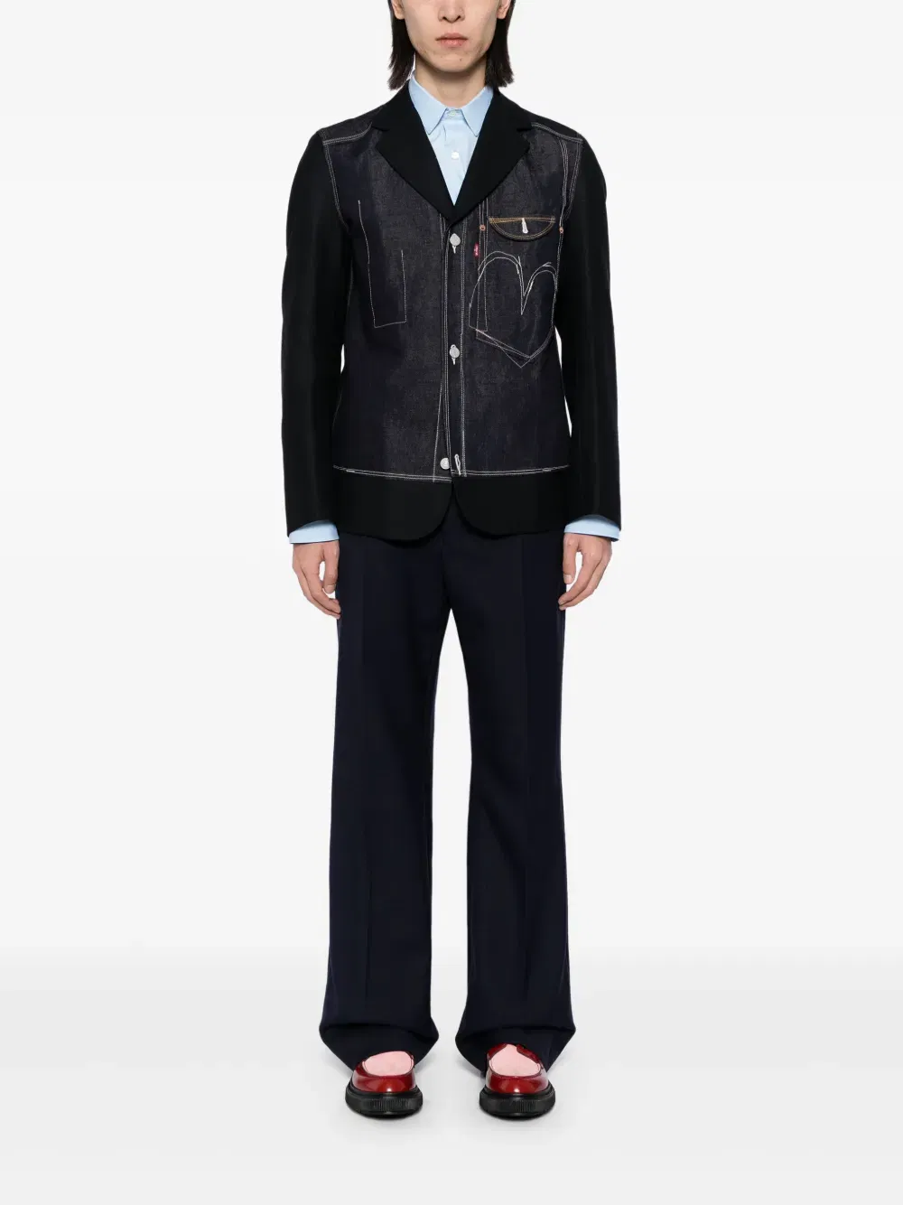 x Levi's denim blazer