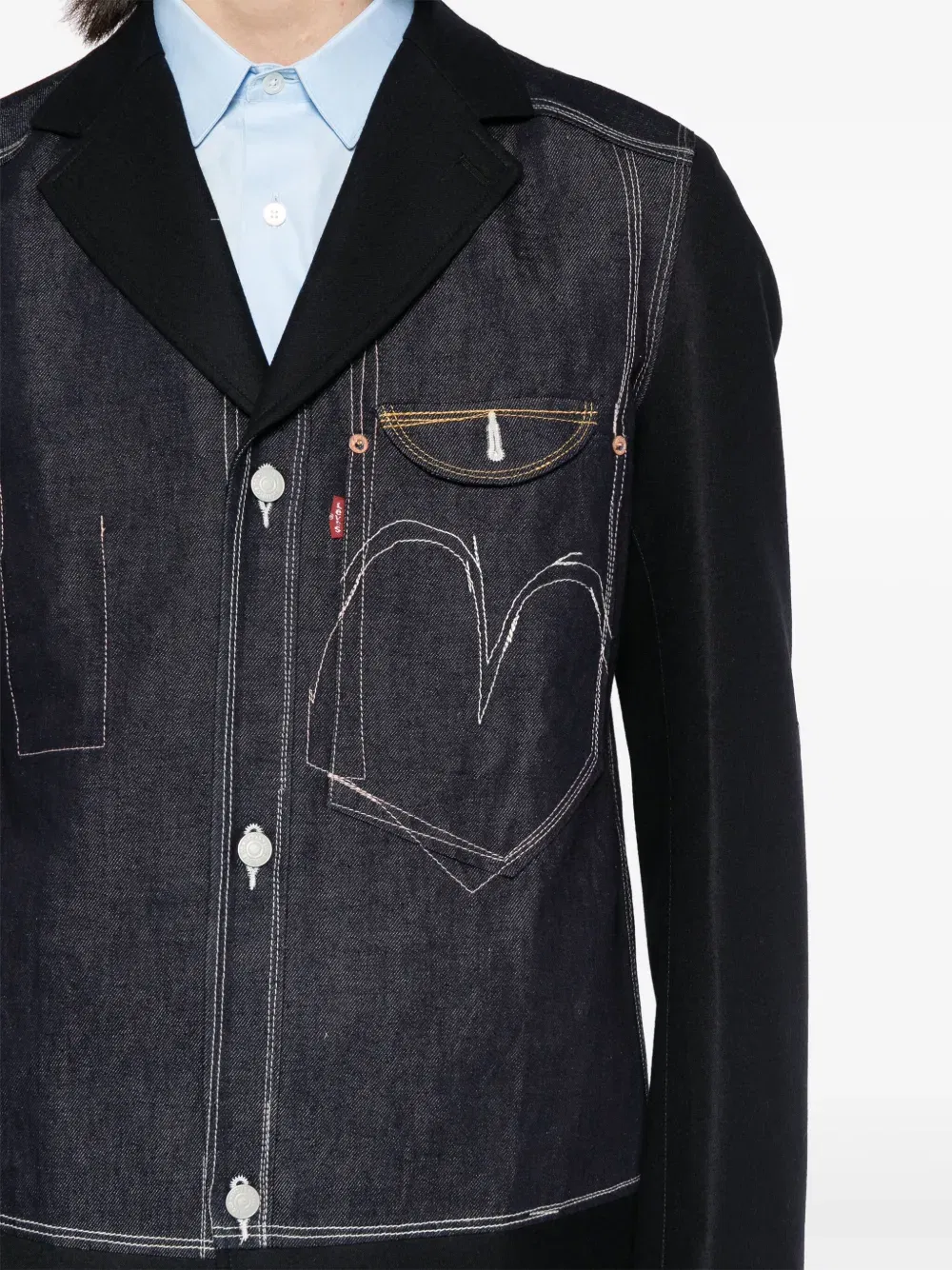 x Levi's denim blazer