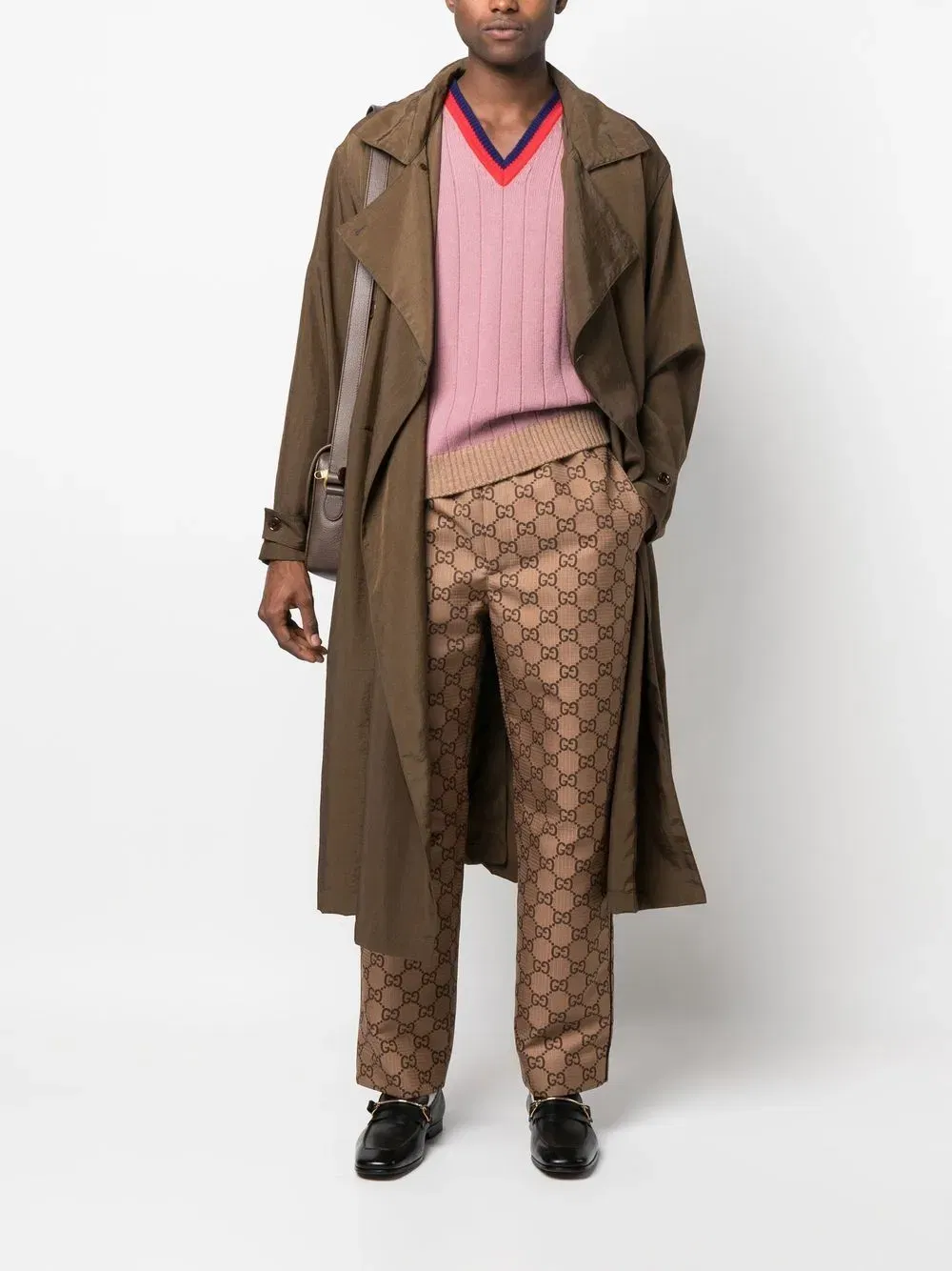 GG ripstop cropped trousers