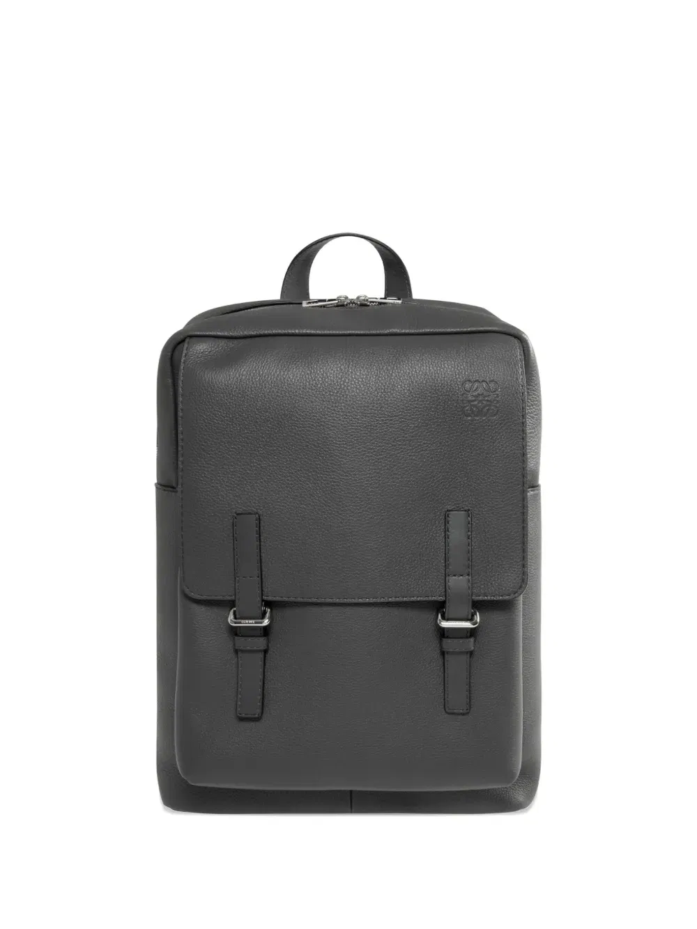 Military calf-leather backpack