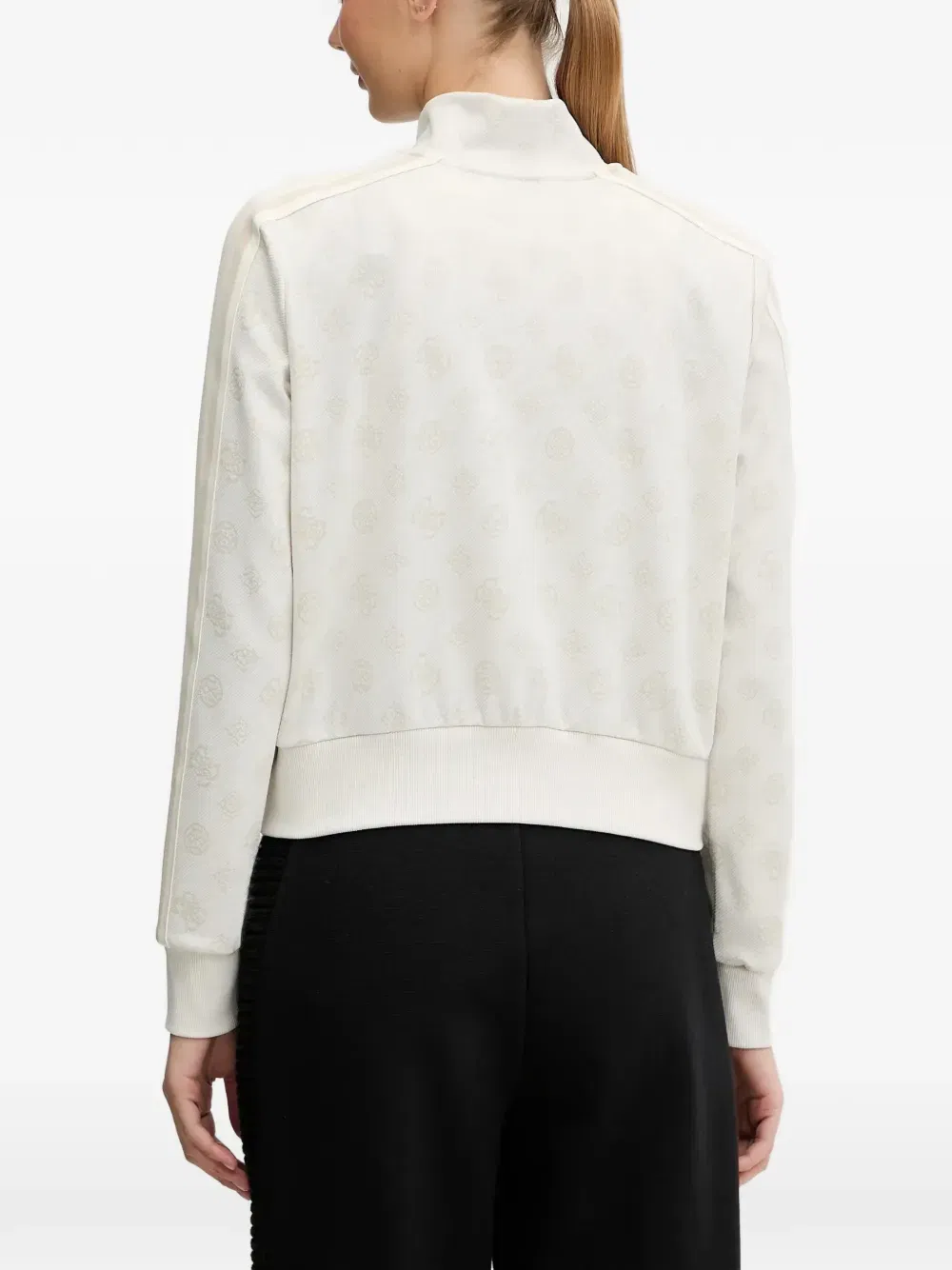 monogram-pattern sweatshirt