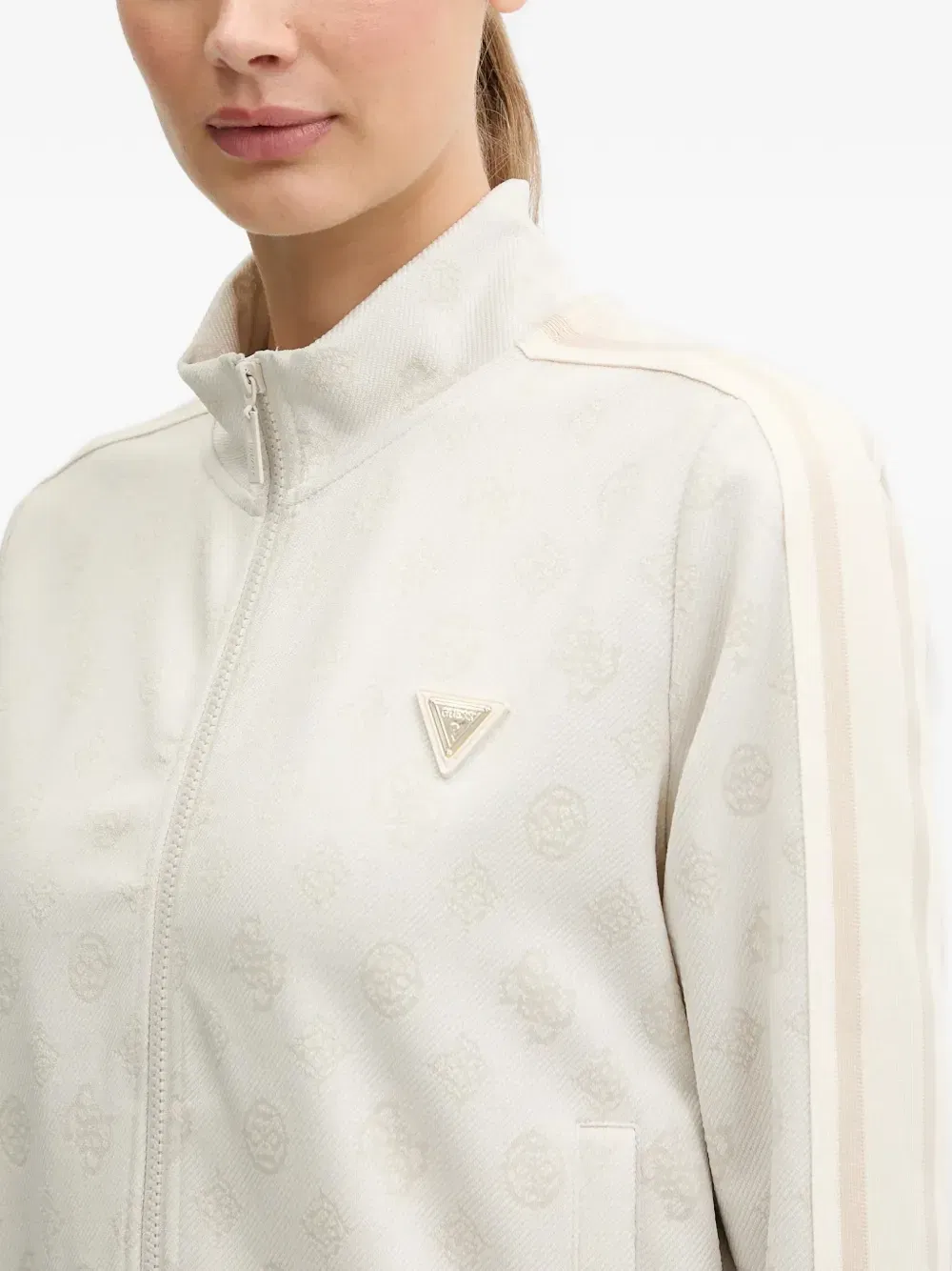 monogram-pattern sweatshirt