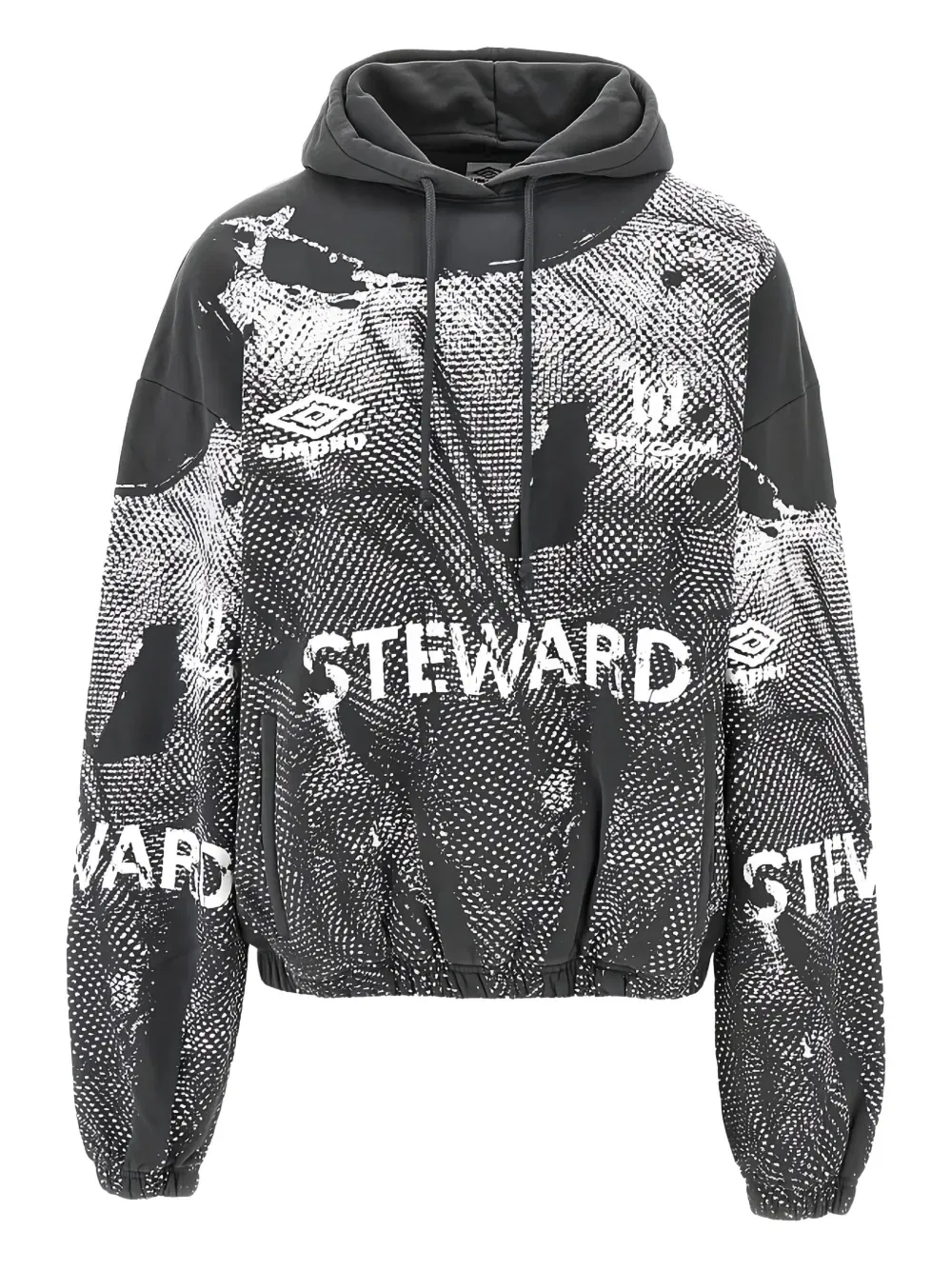 graphic-print long-sleeves Hoodie