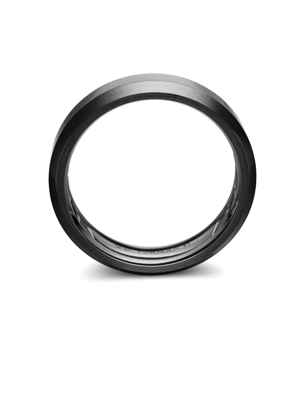 Beveled band ring (6mm)
