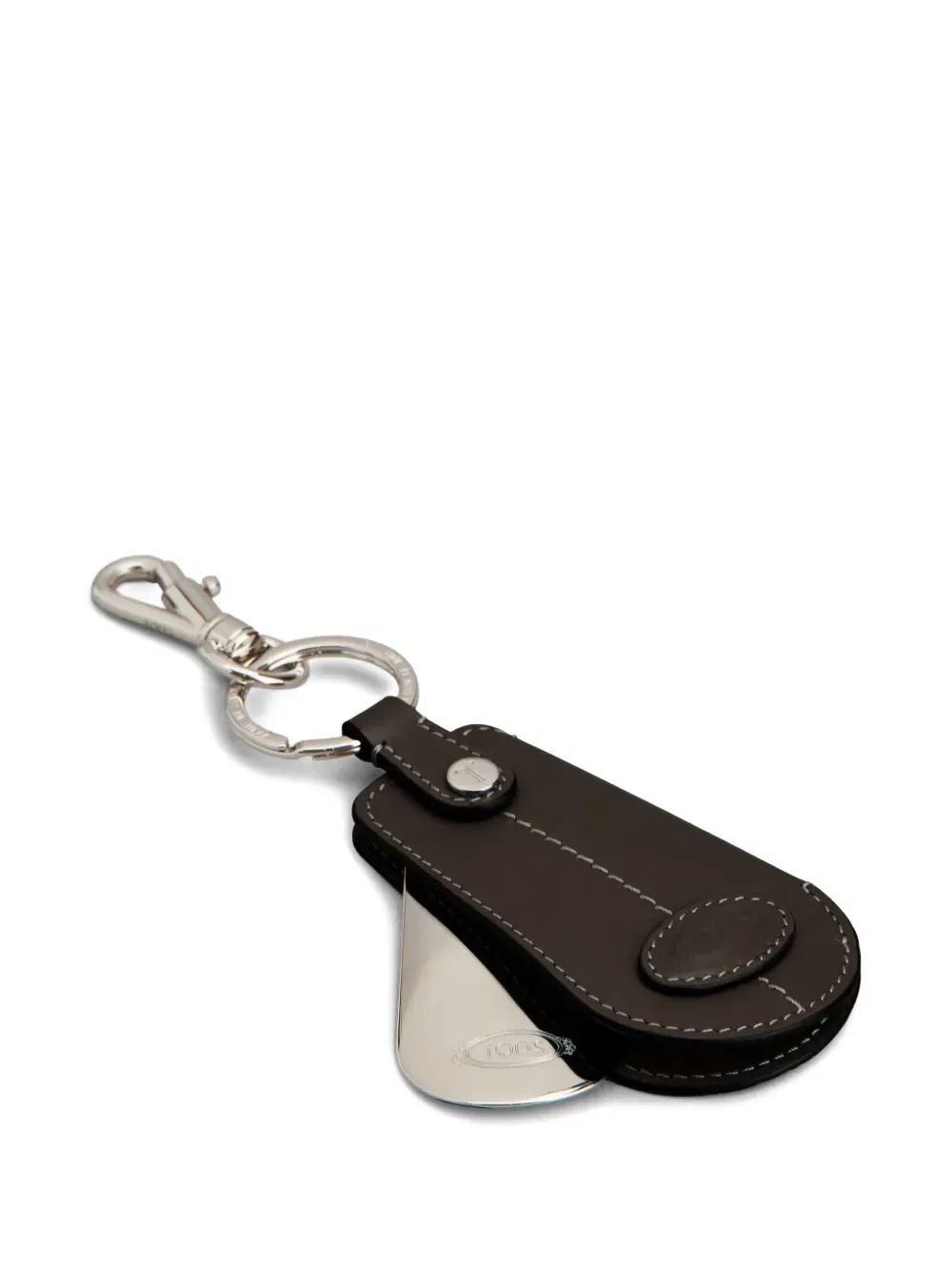 shoehorn leather keyring