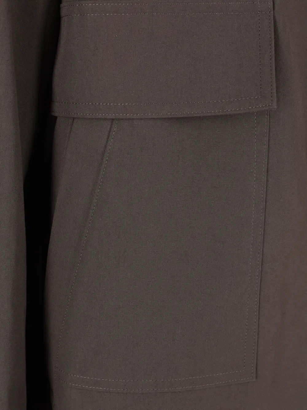 Full-zip drawstring jacket