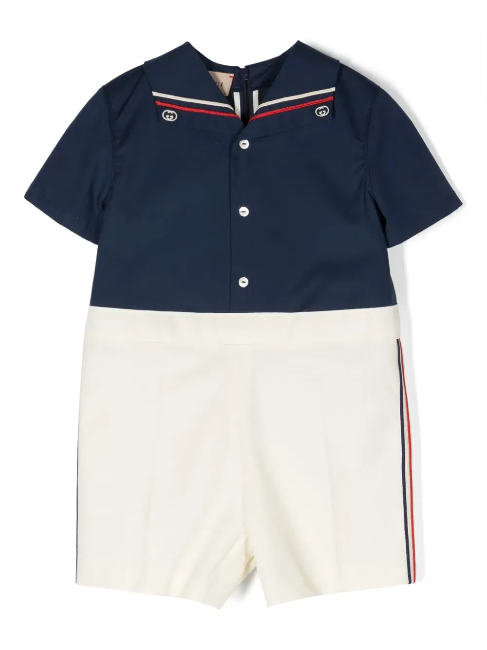 colourblock panelled shorties