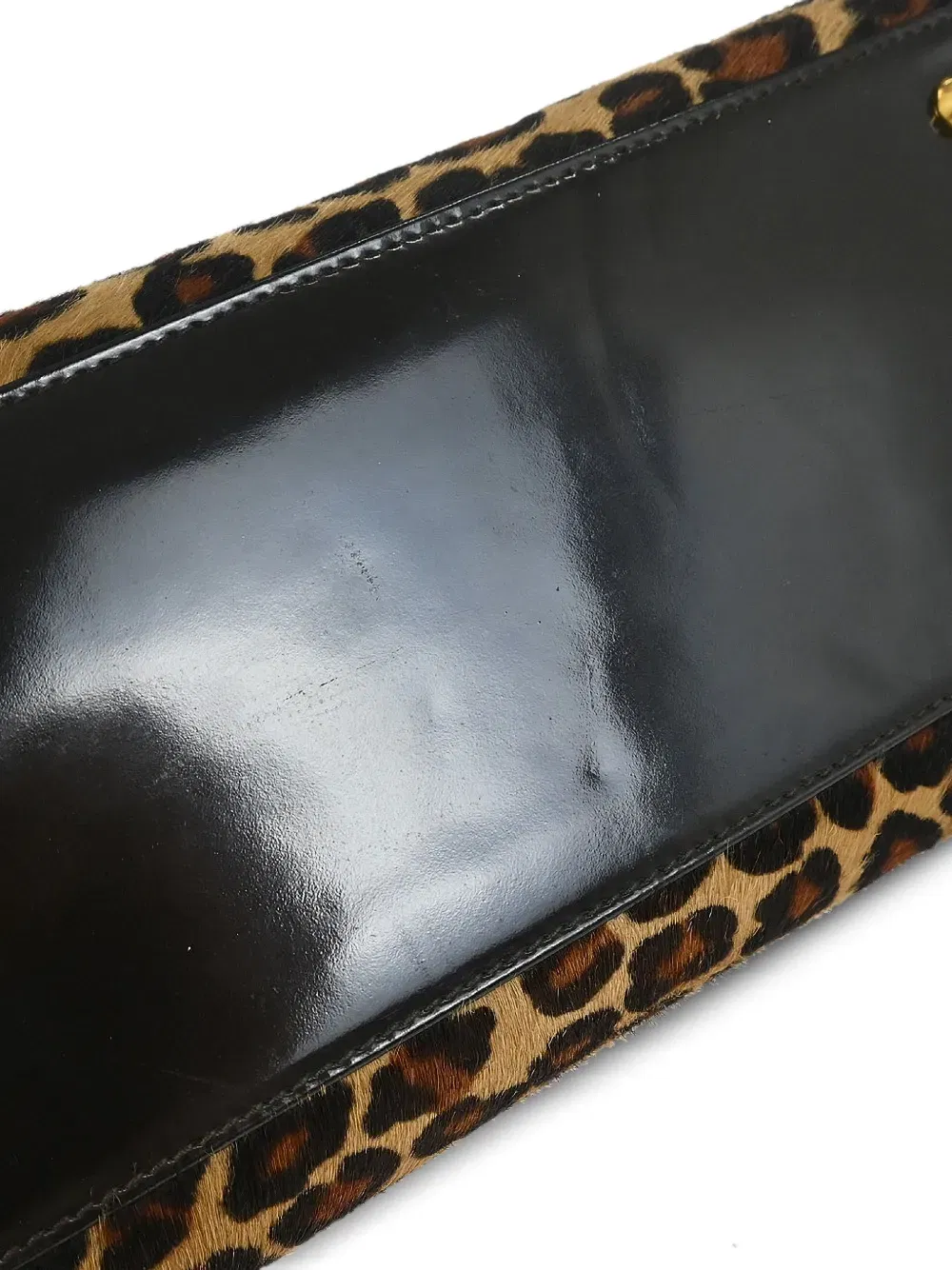 1997 Lady Dior leopard-pattern tote bag