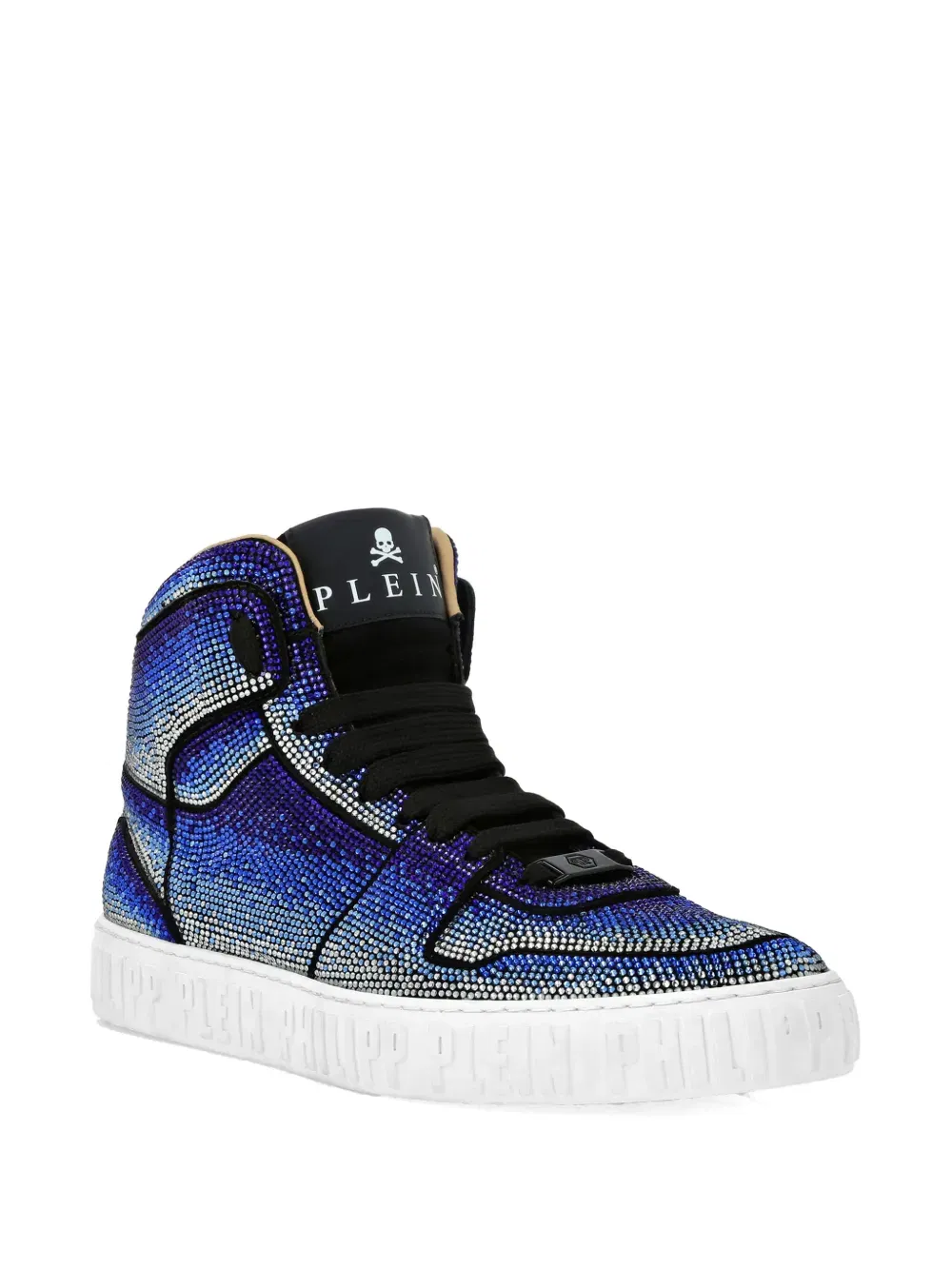 suede high-top sneakers