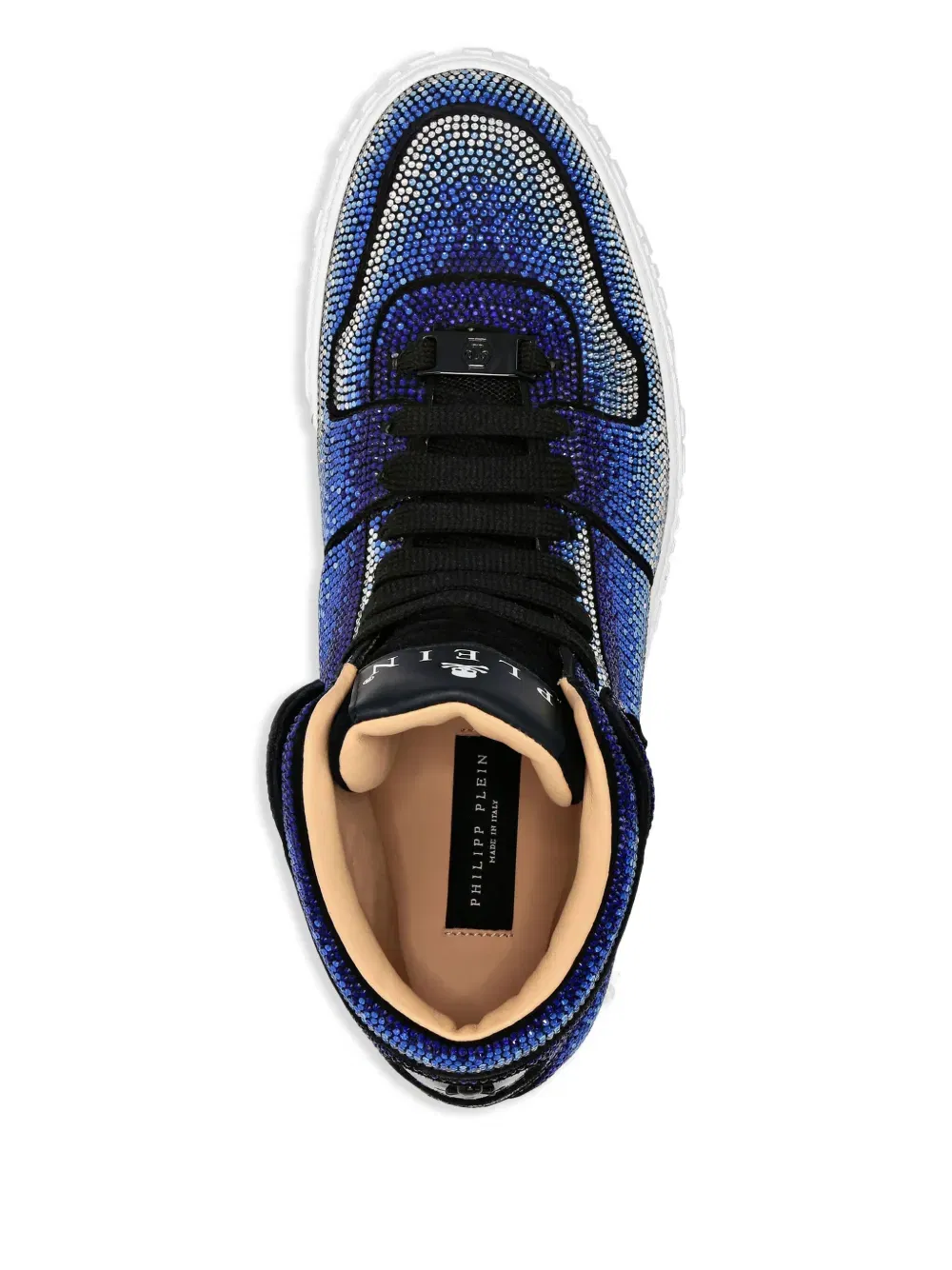 suede high-top sneakers