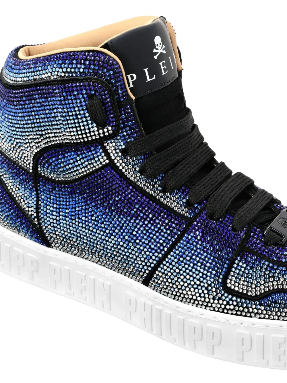 suede high-top sneakers