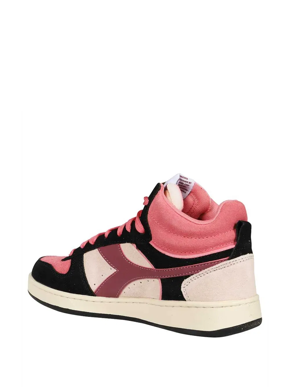 suede high-top sneakers