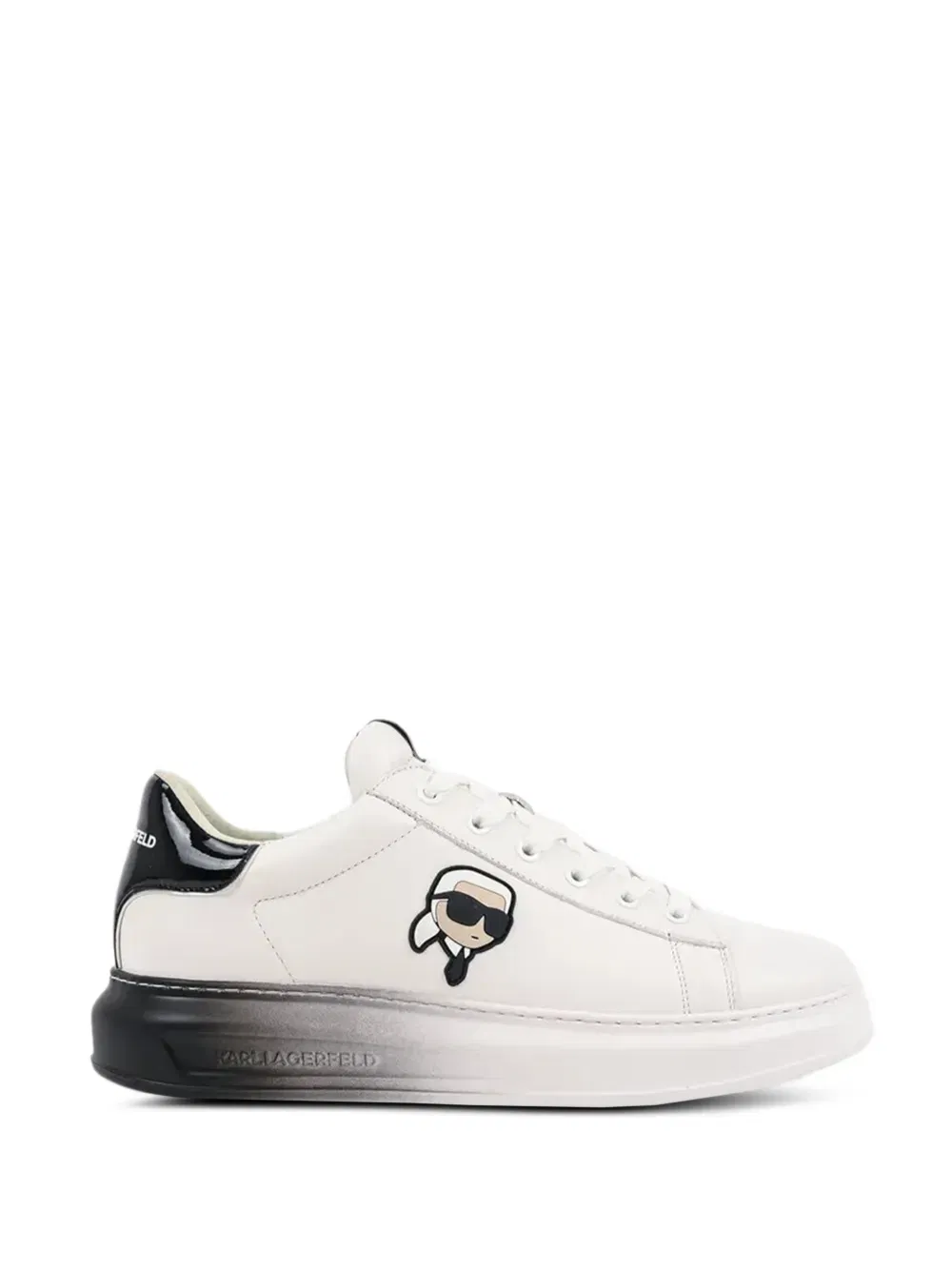 ombre lace sneakers