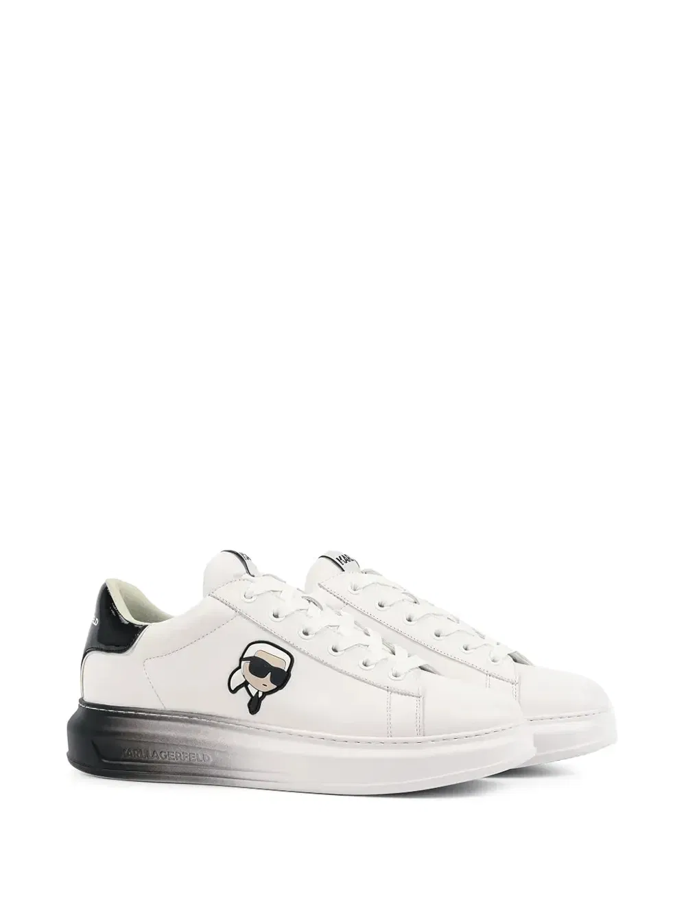 ombre lace sneakers