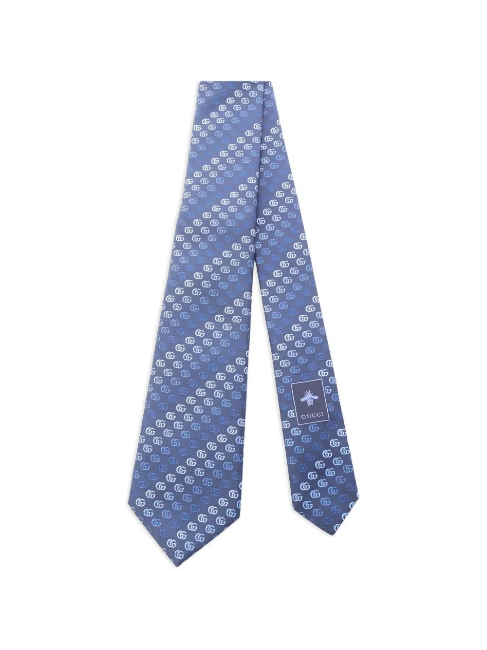 Double G silk tie