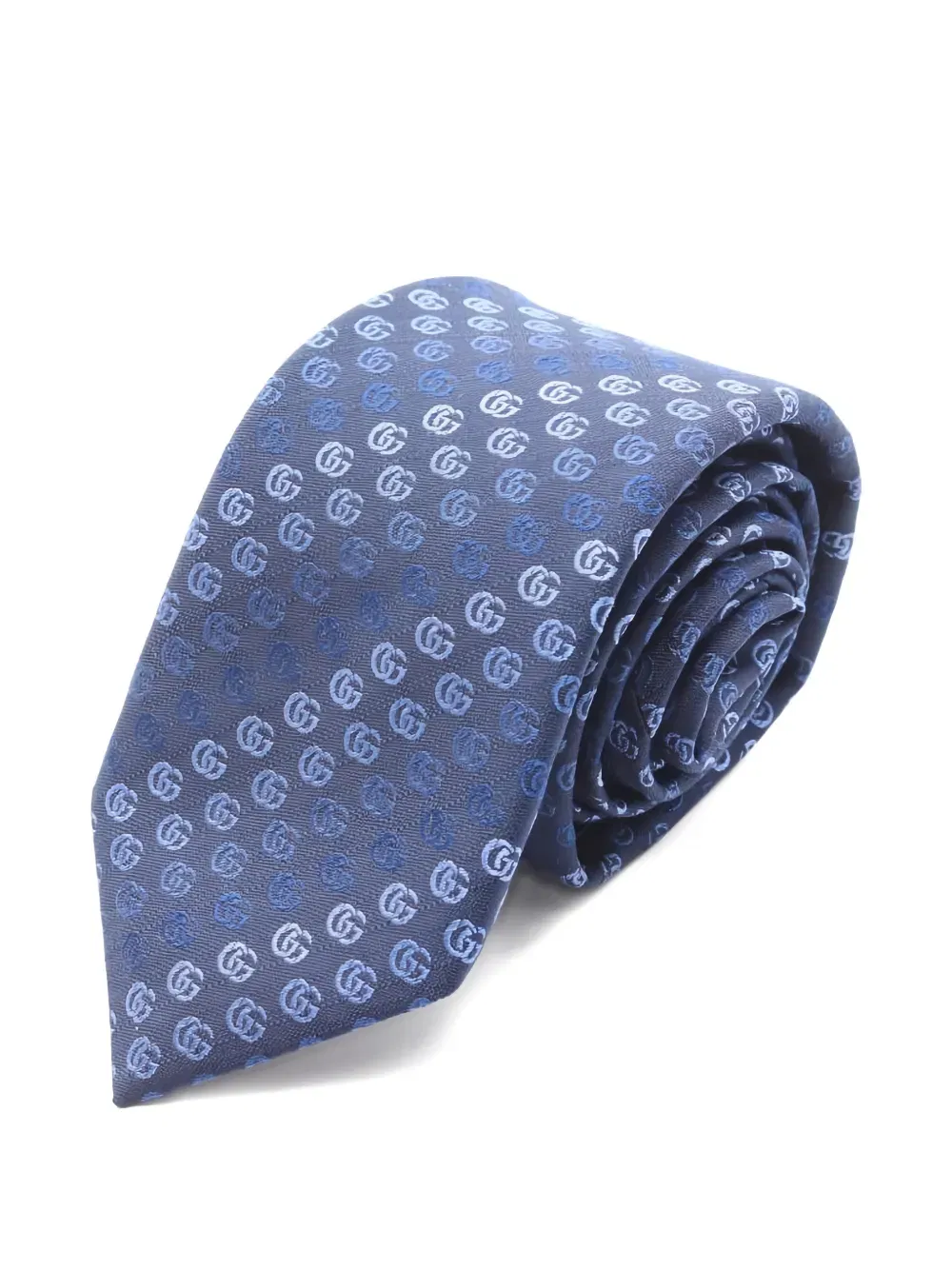 Double G silk tie
