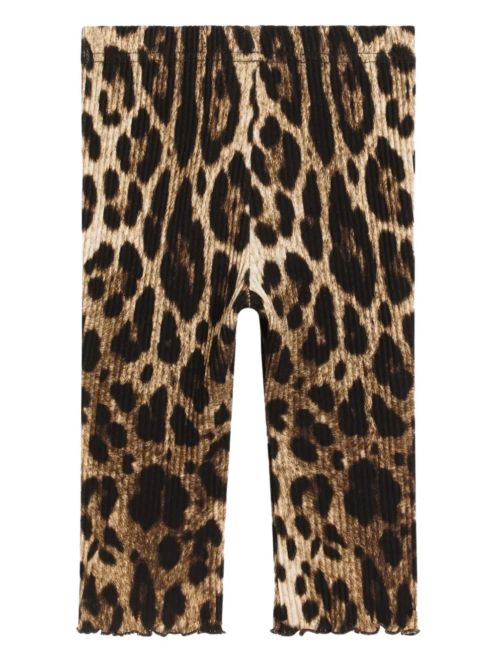 leopard-print leggings